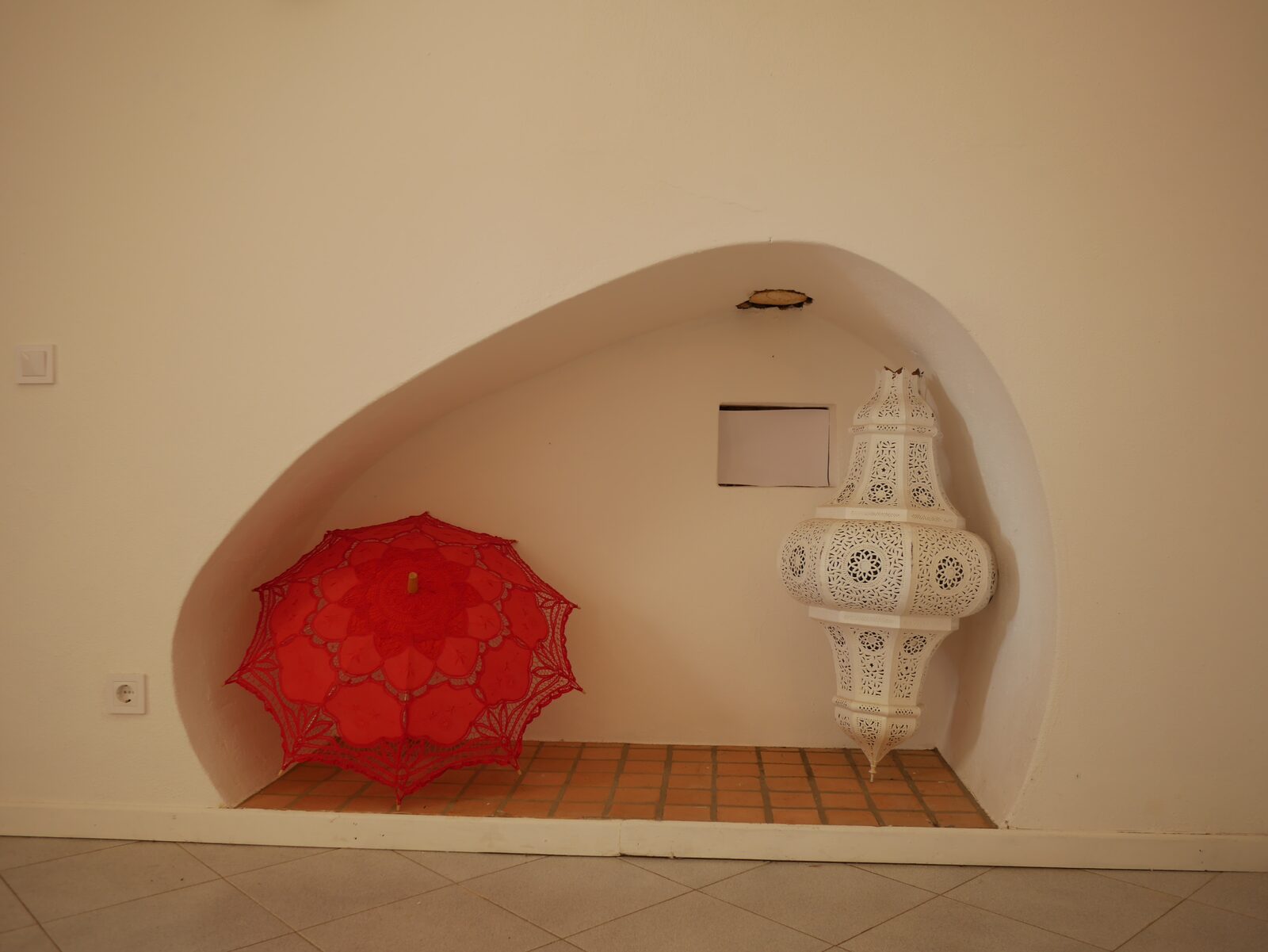 Architectural detail of main house