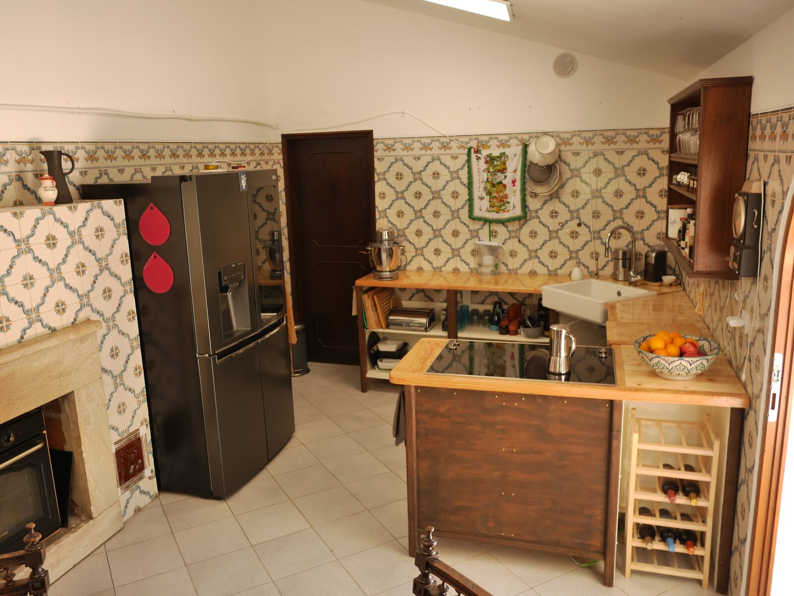 Kitchen workspace