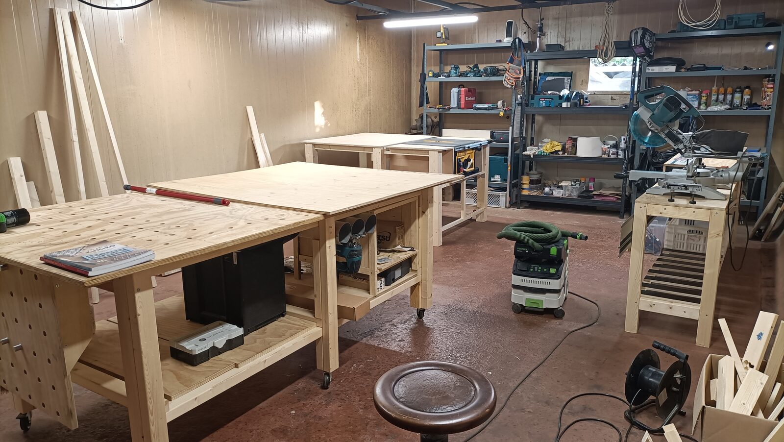 Additional workshop space
