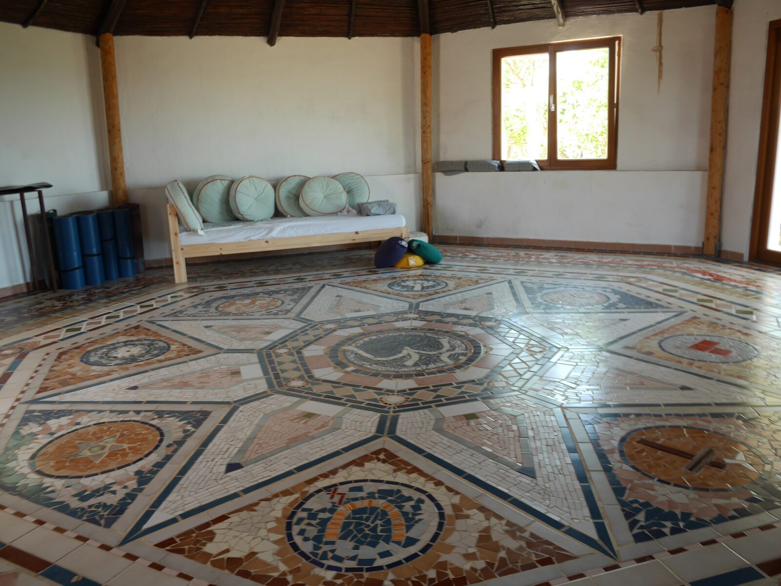 Yoga house interior